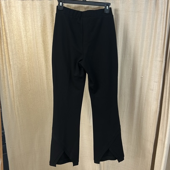 Black Pants with Ankle Cut Out - Planet by Lauren G - Picture 2 of 4